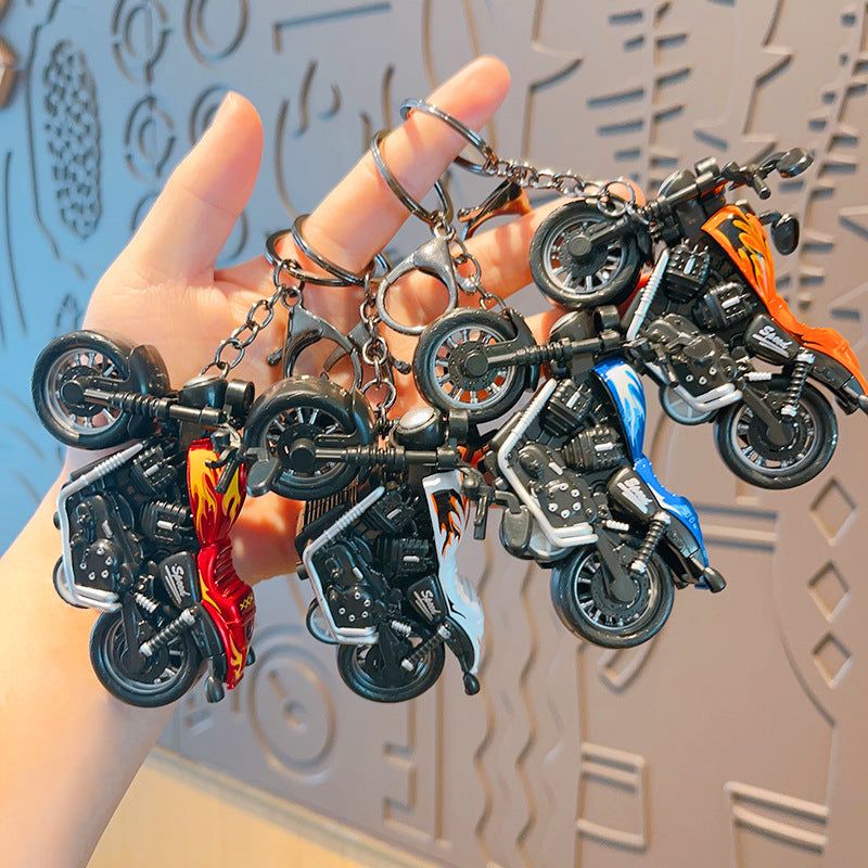 Royal Mini Bike Keychain - Premium Collector's Edition.